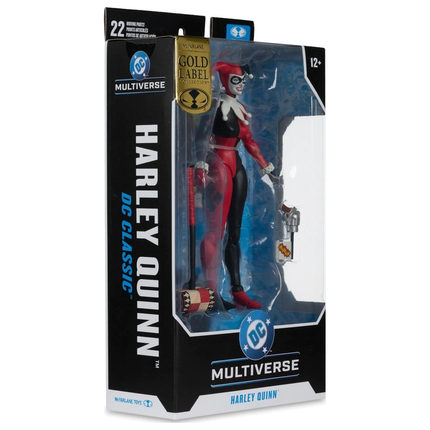 DC Multiverse Actionfigur Harley Quinn (DC Classic) (Gold Label) 18 cm Produktfoto