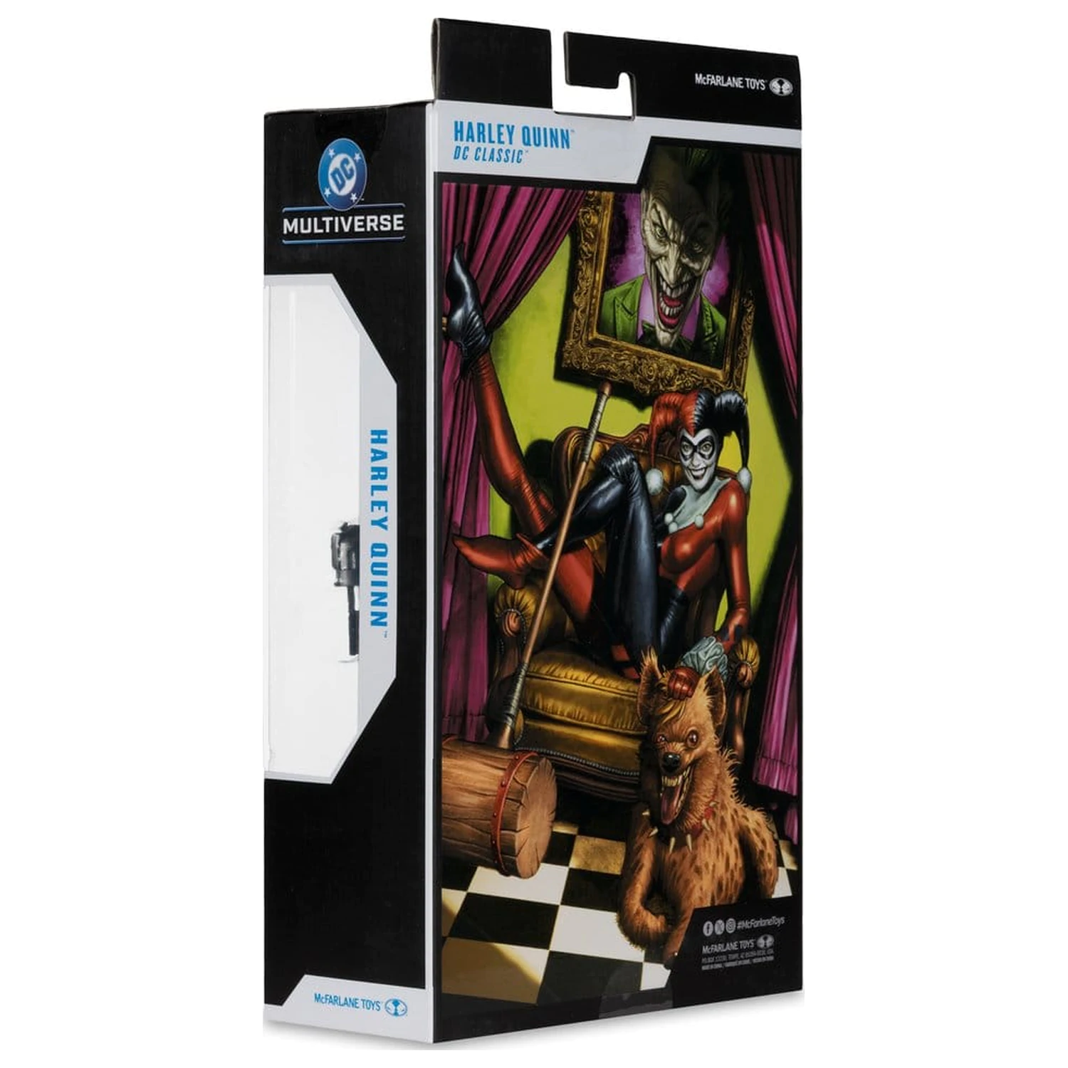 DC Multiverse Actionfigur Harley Quinn (DC Classic) (Gold Label) 18 cm Produktfoto