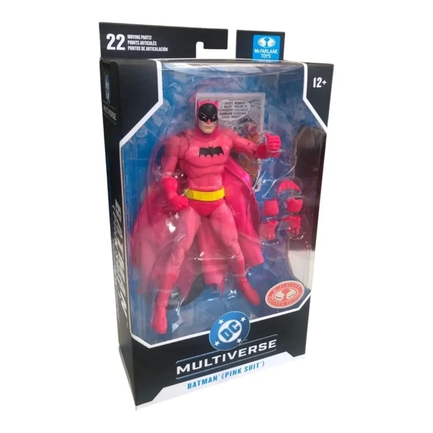 DC Multiverse Action Figur Pink Batman (CHASE) 18 cm Produktfoto