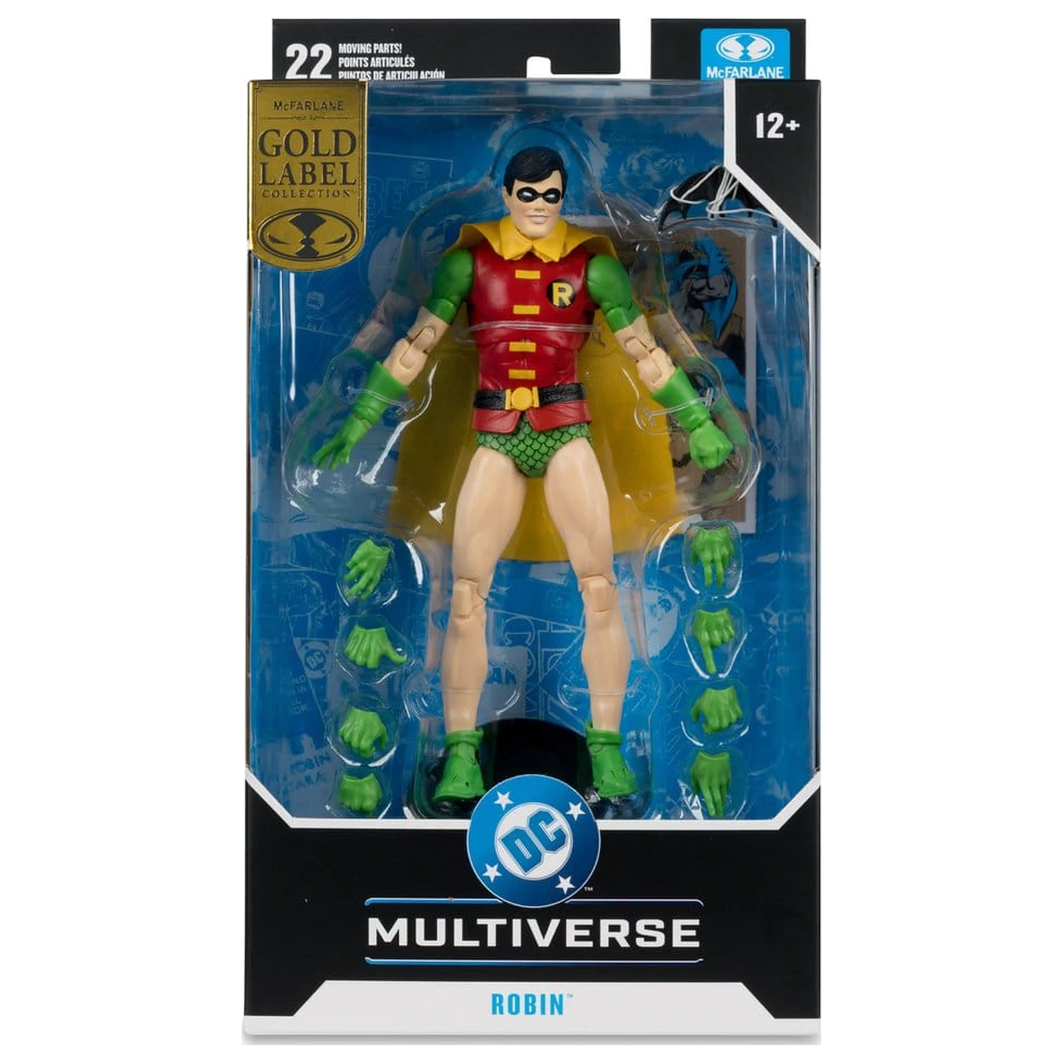DC Multiverse Action Figur Robin (Silver Age) (Gold Label) 17 cm Produktfoto