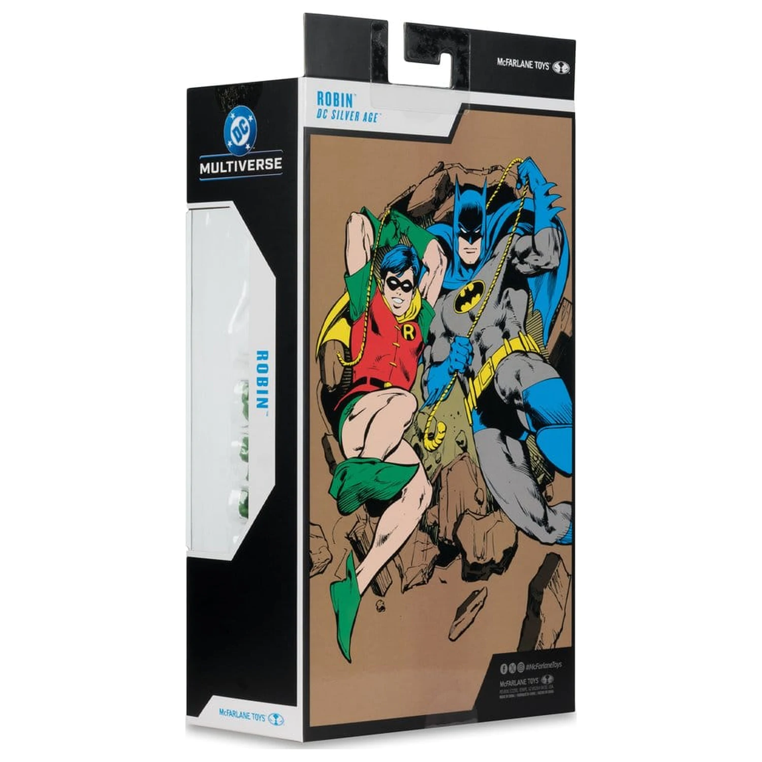 DC Multiverse Action Figur Robin (Silver Age) (Gold Label) 17 cm Produktfoto