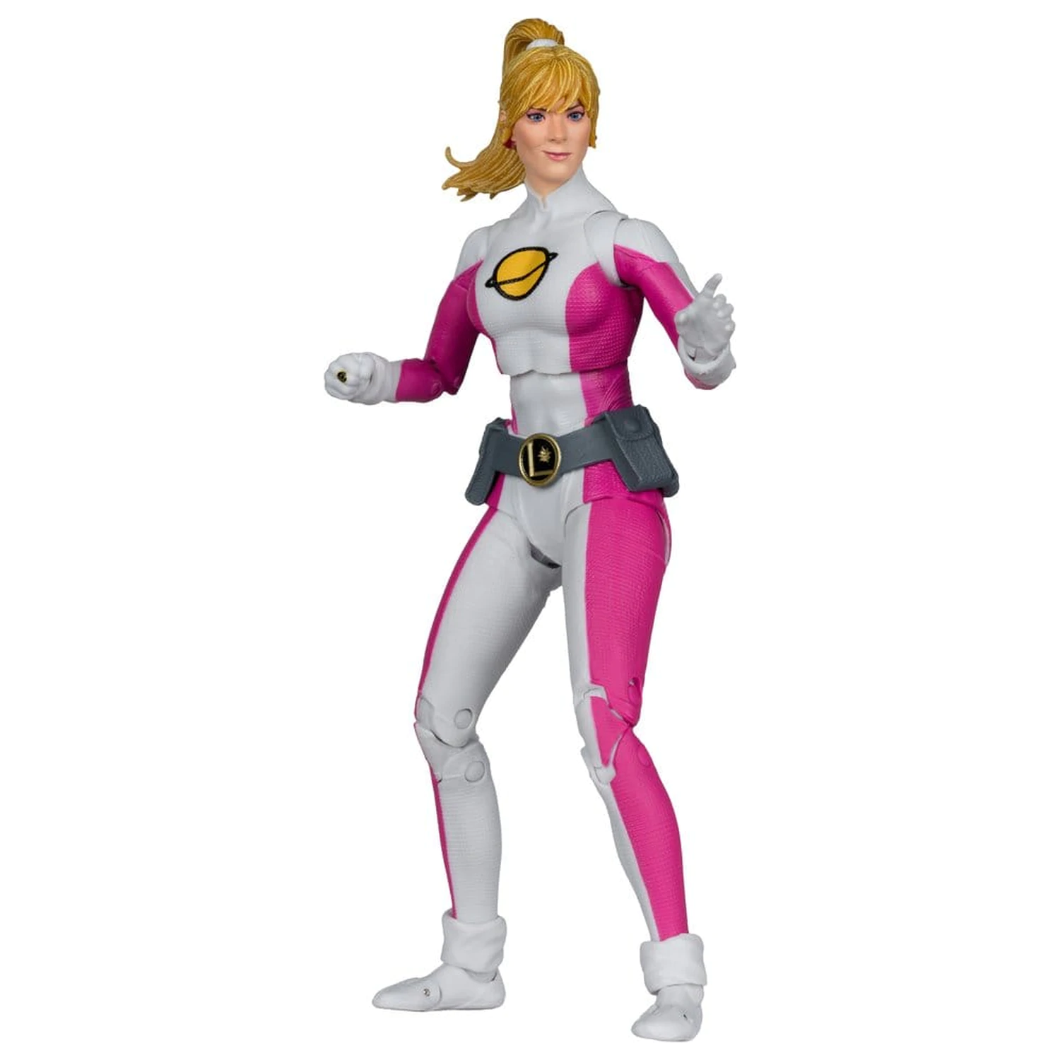 DC Multiverse Actionfigur Saturn Girl (DC Classic) (Red Platinum Edition) 18 cm Produktfoto