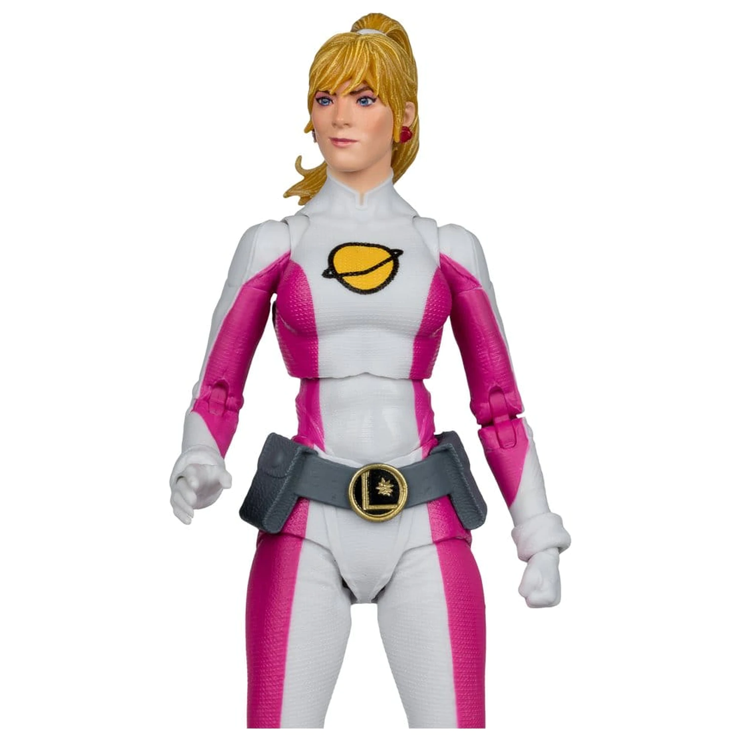 DC Multiverse Actionfigur Saturn Girl (DC Classic) (Red Platinum Edition) 18 cm Produktfoto