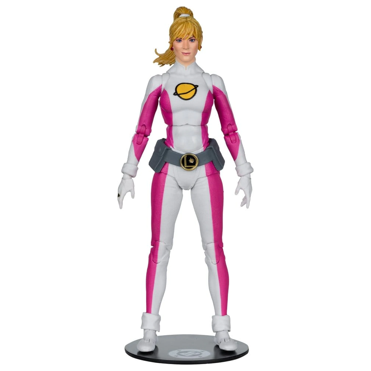 DC Multiverse Actionfigur Saturn Girl (DC Classic) (Red Platinum Edition) 18 cm Produktfoto