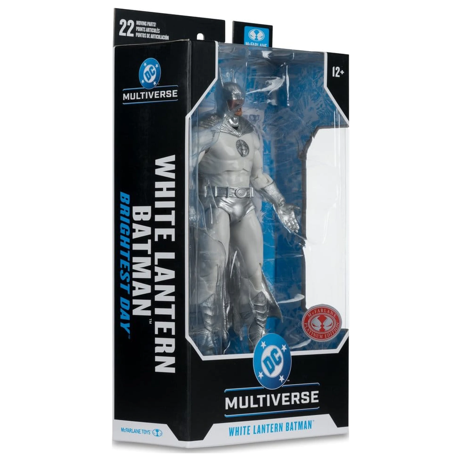DC Multiverse Actionfigur White Lantern Batman (Brightest Day) (Red Platinum Edition) 18 cm Produktfoto