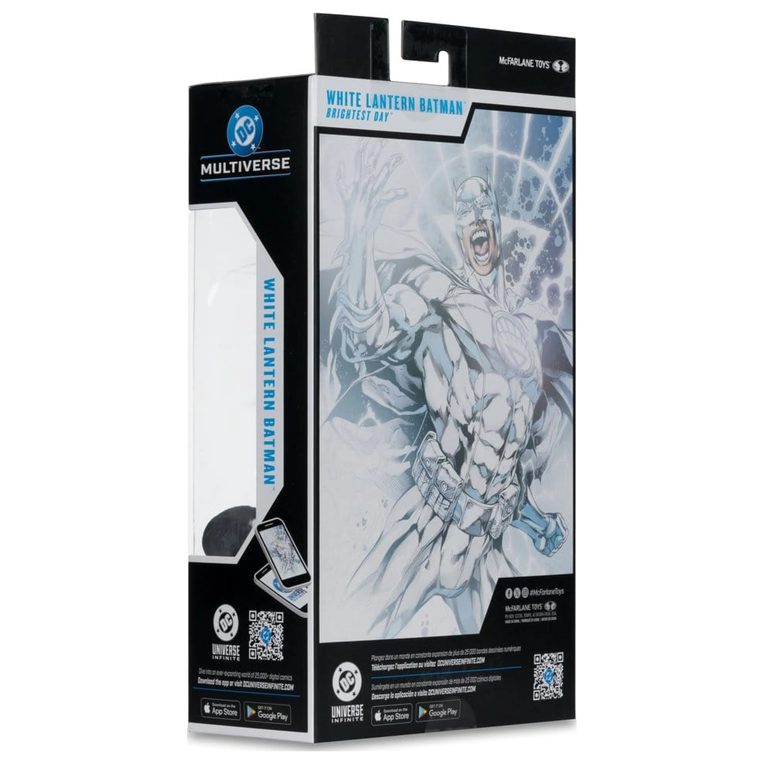 DC Multiverse Actionfigur White Lantern Batman (Brightest Day) (Red Platinum Edition) 18 cm Produktfoto