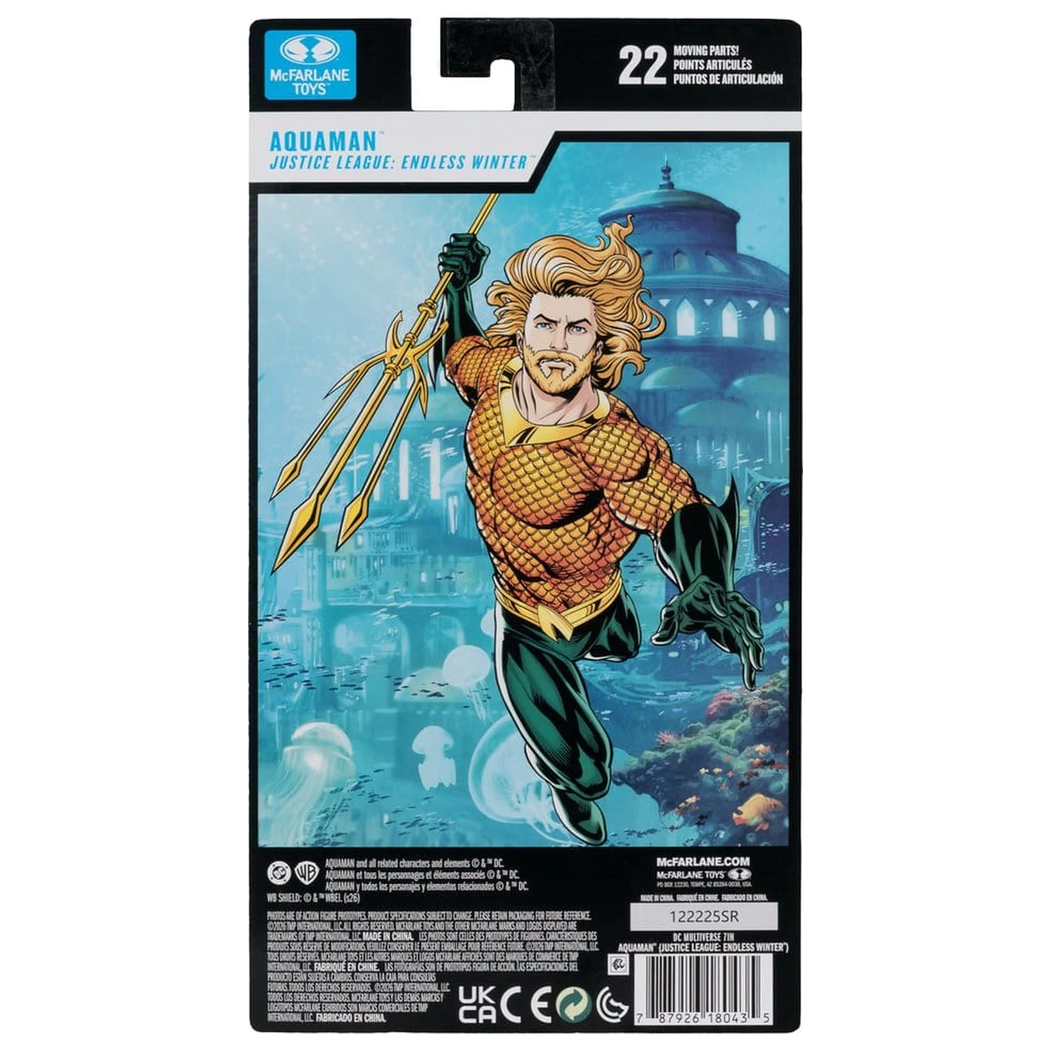 DC Multiverse Action-Figur Aquaman (Endless Winter) (Blisterkarte) 18 cm Produktfoto