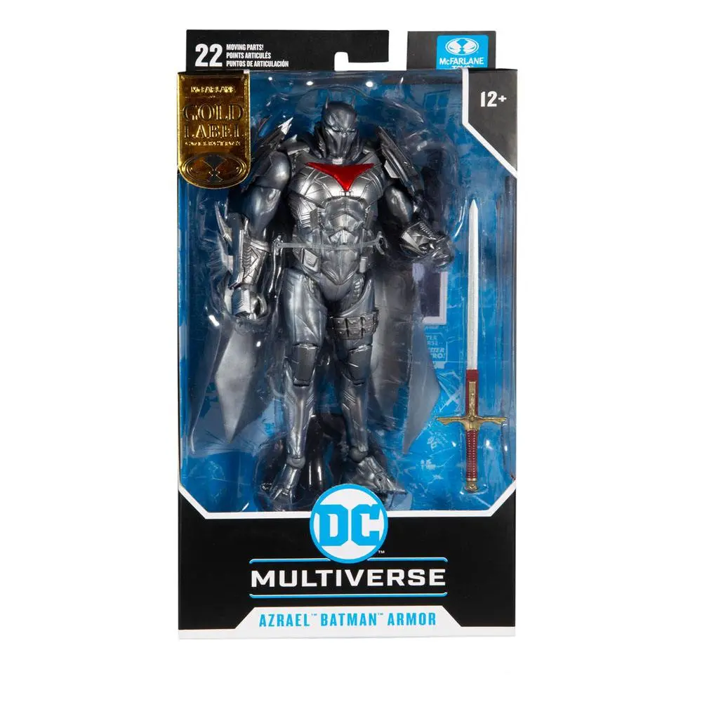DC Multiverse Actionfigur Azrael Batman Armor (Batman: Curse of the White Knight) Gold Label 18 cm Produktfoto