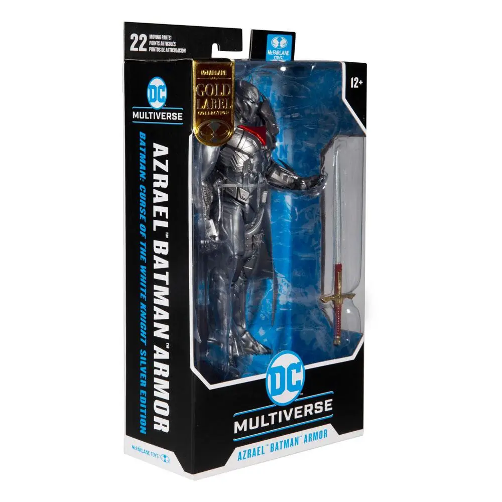 DC Multiverse Actionfigur Azrael Batman Armor (Batman: Curse of the White Knight) Gold Label 18 cm Produktfoto