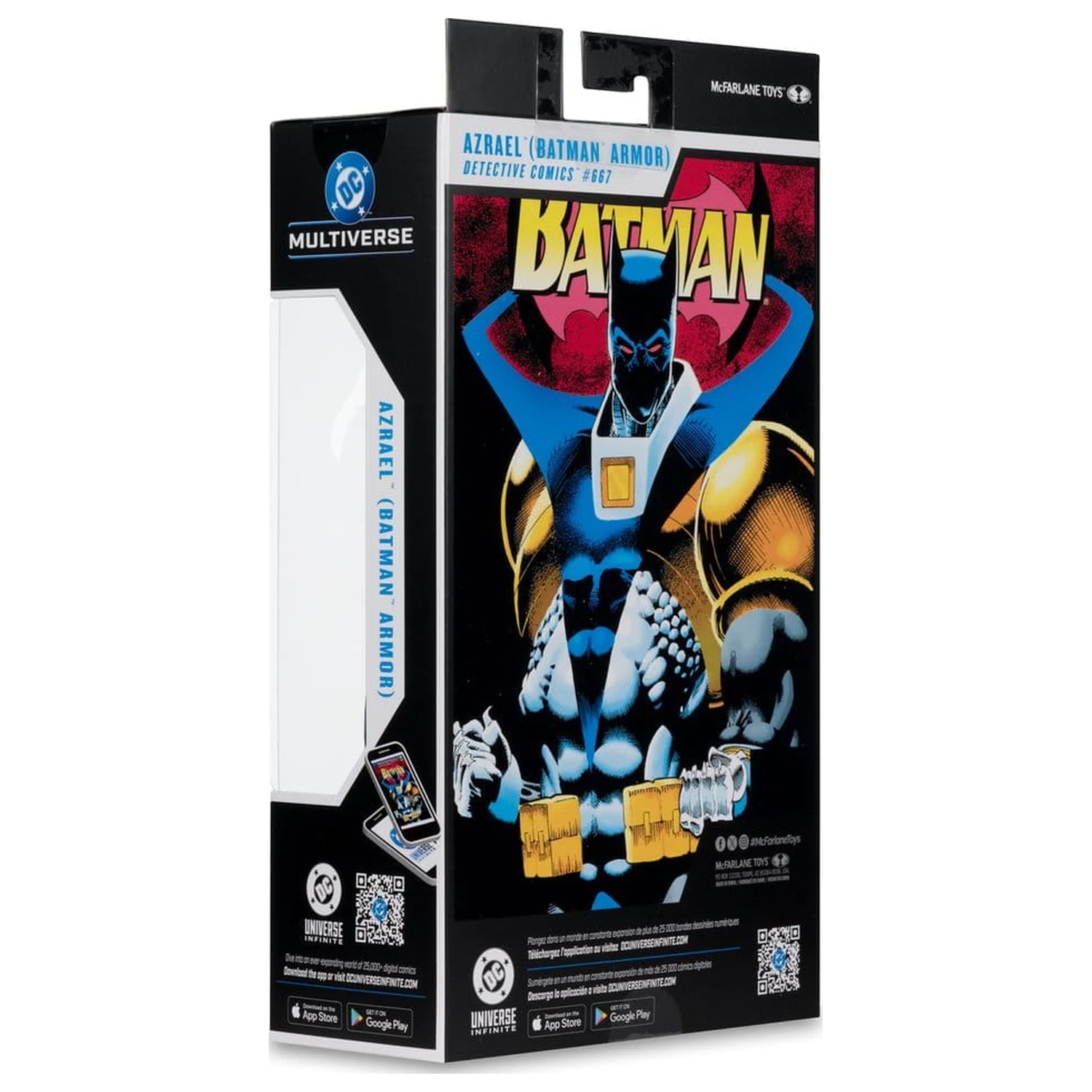 DC Multiverse Actionfigur Azrael Batman Armor (Detective Comics #667) 19 cm Produktfoto