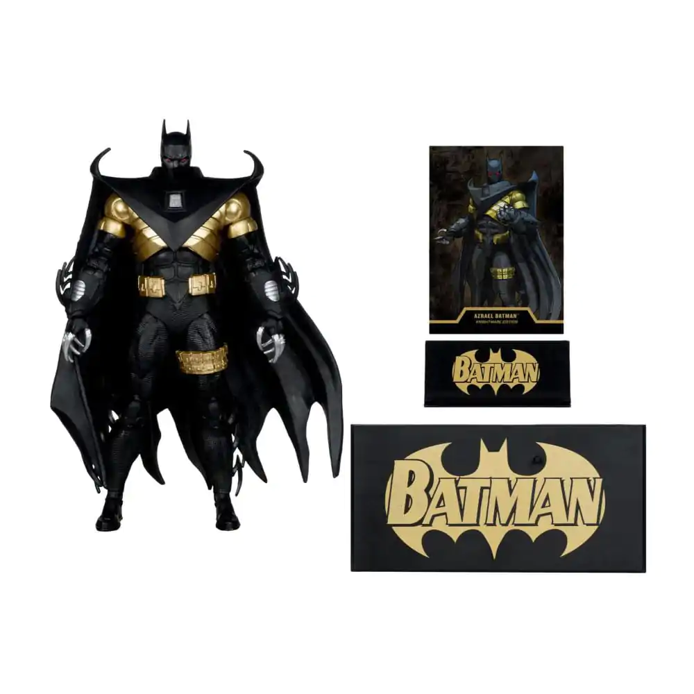 DC Multiverse Actionfigur Azrael (Batman Armor) (Knightmare) (Gold Label) 18 cm Produktfoto