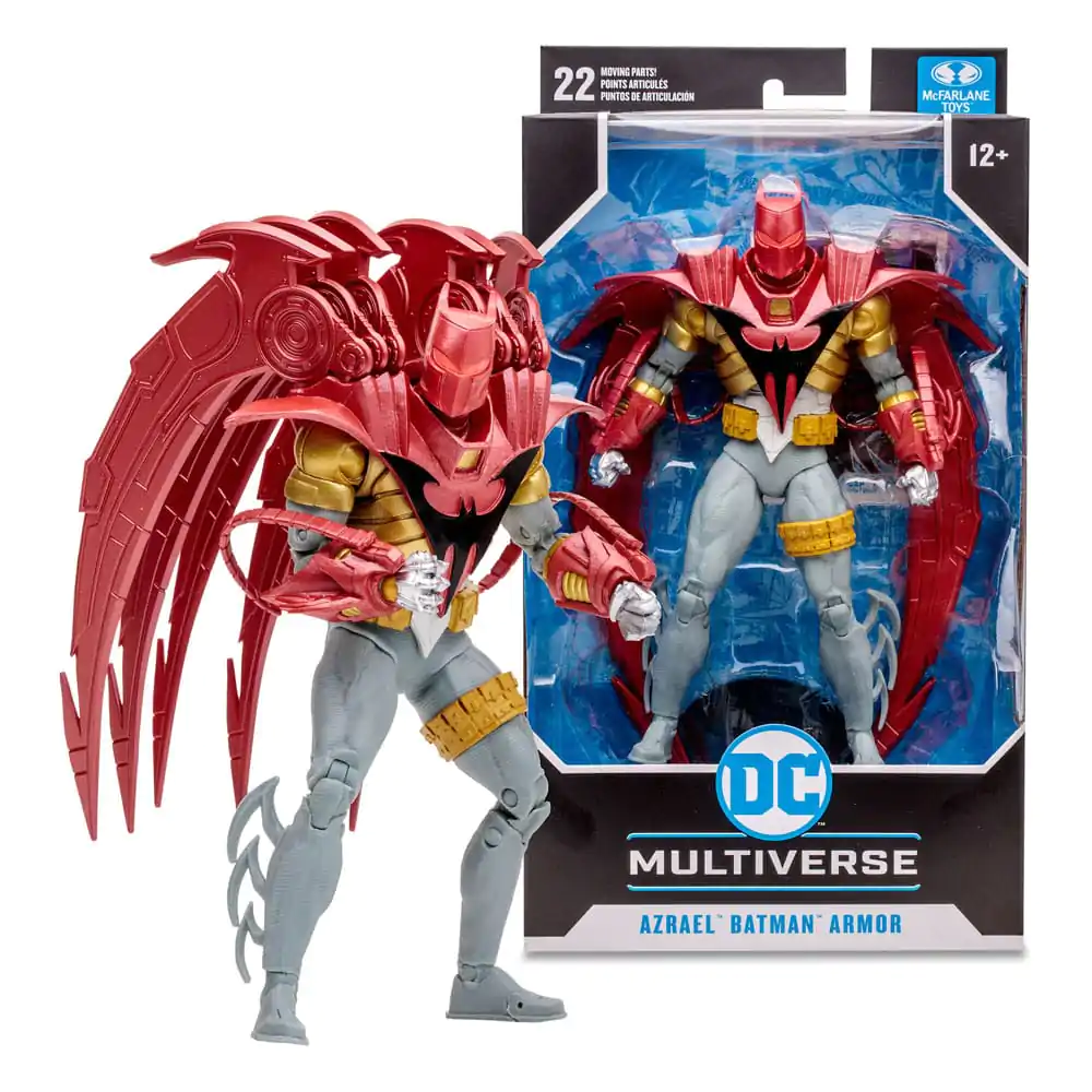 DC Multiverse Actionfigur Azrael Batman Armor (Knightsend) 18 cm Produktfoto
