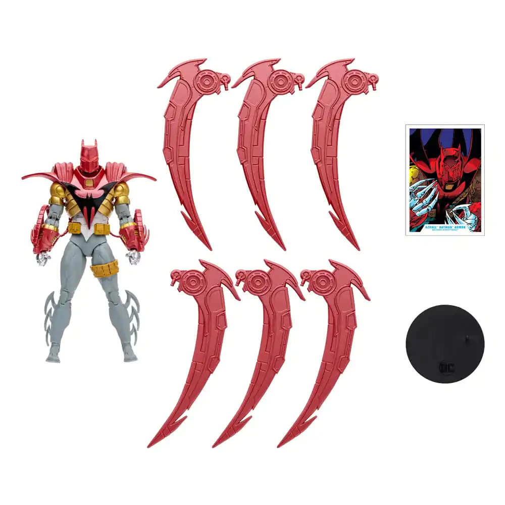 DC Multiverse Actionfigur Azrael Batman Armor (Knightsend) 18 cm Produktfoto