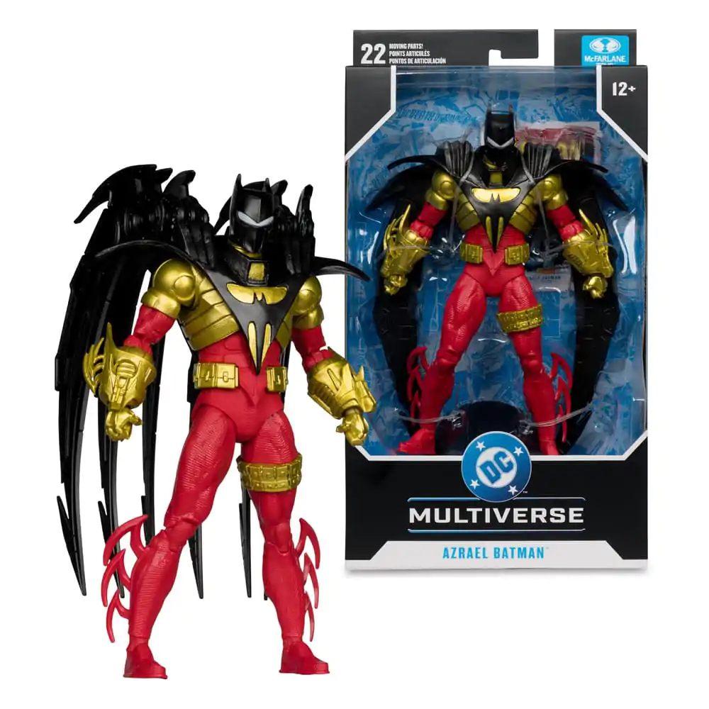 DC Multiverse Action-Figur Azrael Batman (Knightquest) 19 cm Produktfoto