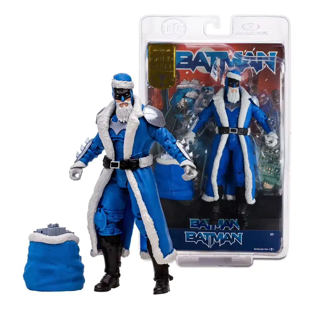 DC Multiverse Actionfigur Bat Santa (Blue Variant)(Gold Label) 18 cm Produktfoto