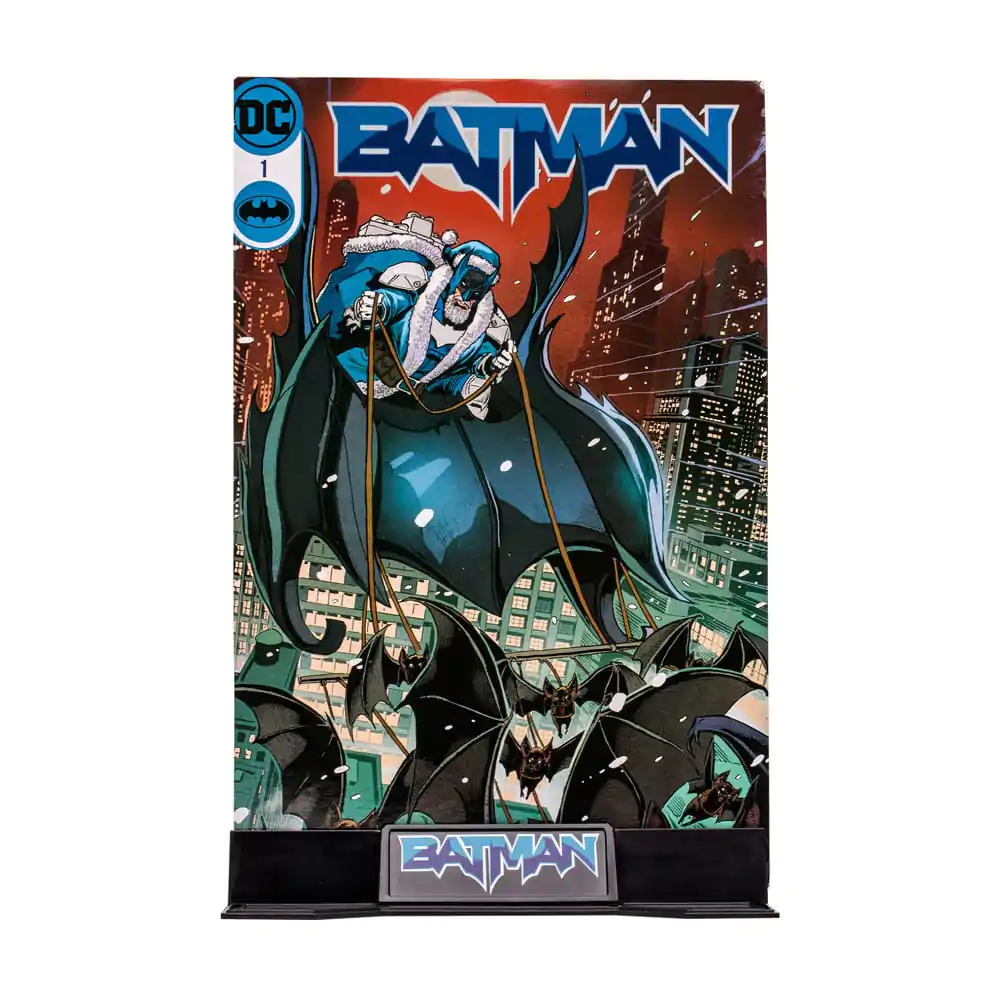 DC Multiverse Actionfigur Bat Santa (Blue Variant)(Gold Label) 18 cm Produktfoto