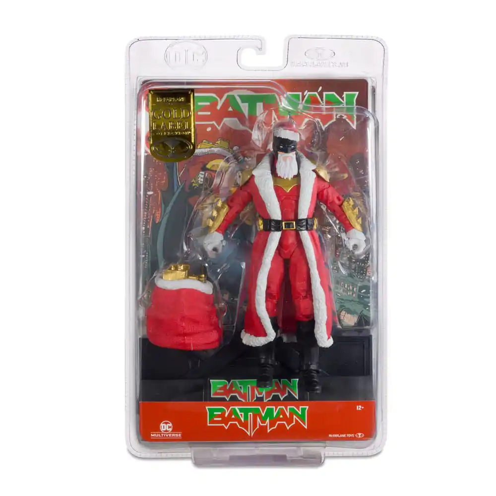 DC Multiverse Actionfigur Bat Santa (Red Variant) (Gold Label) 18 cm Produktfoto