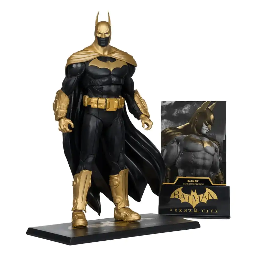 DC Multiverse Actionfigur Batman (Arkham City) Knightmare Edition (Gold Label) 19 cm Produktfoto