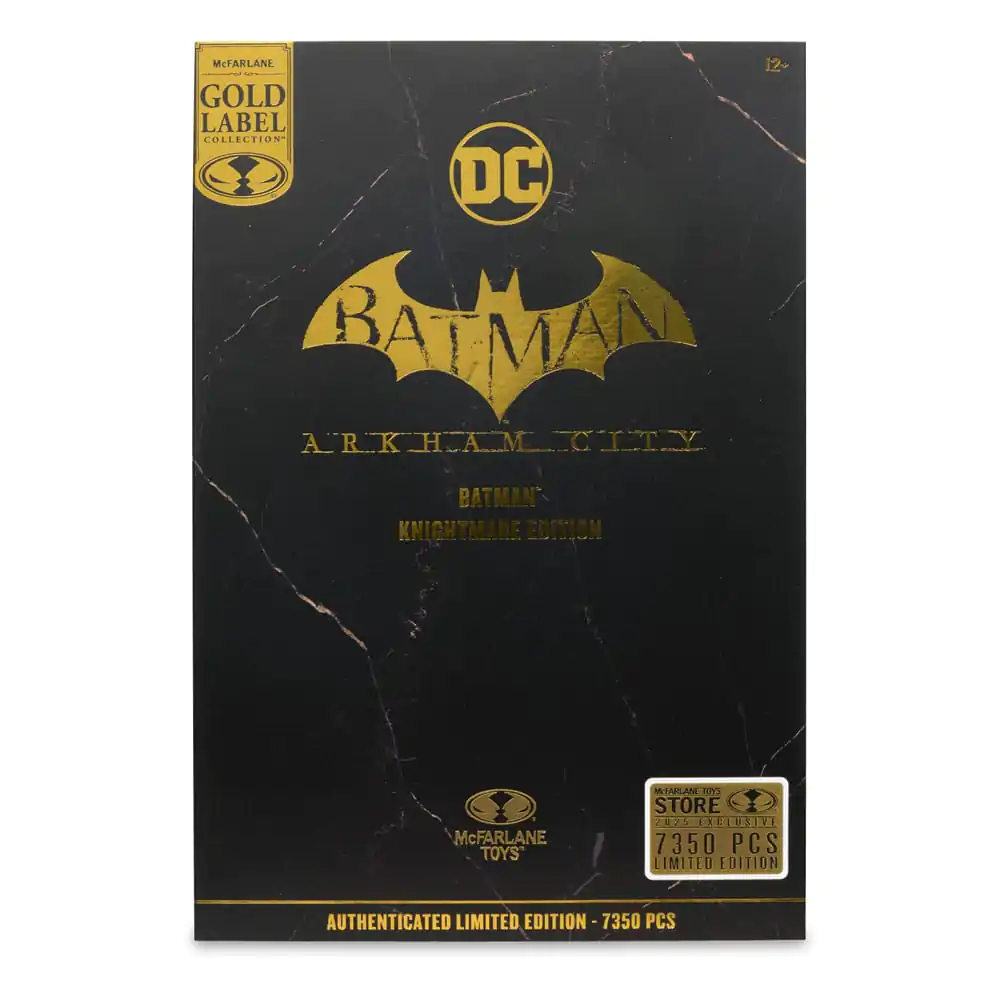 DC Multiverse Actionfigur Batman (Arkham City) Knightmare Edition (Gold Label) 19 cm Produktfoto