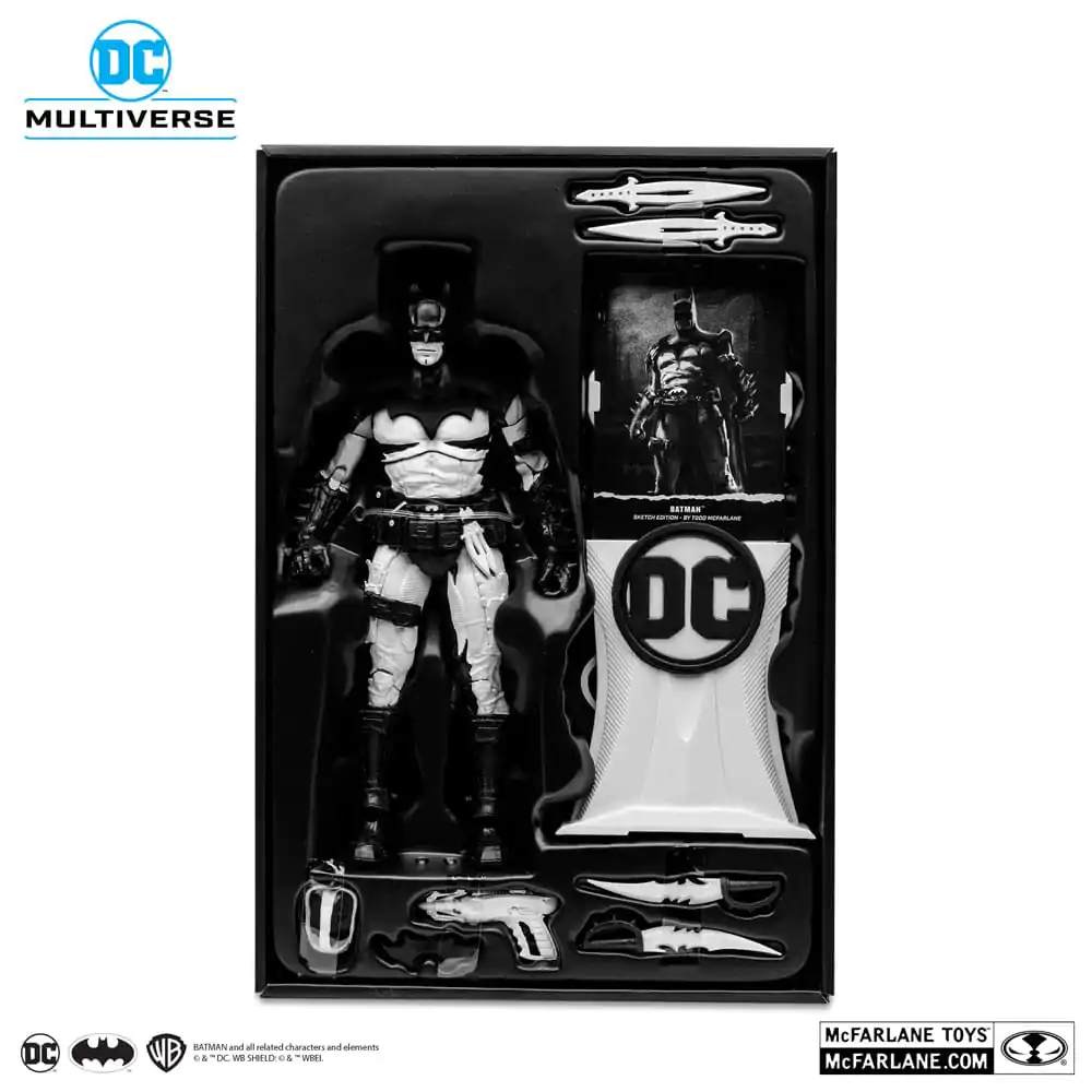 DC Multiverse Actionfigur Batman by Todd McFarlane Sketch Edition (Gold Label) 18 cm termékfotó