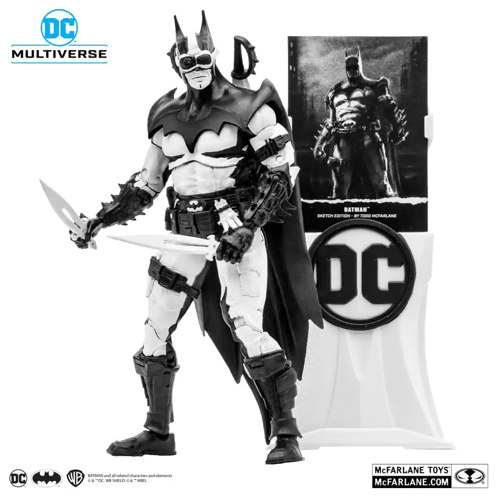 DC Multiverse Actionfigur Batman by Todd McFarlane Sketch Edition (Gold Label) 18 cm termékfotó