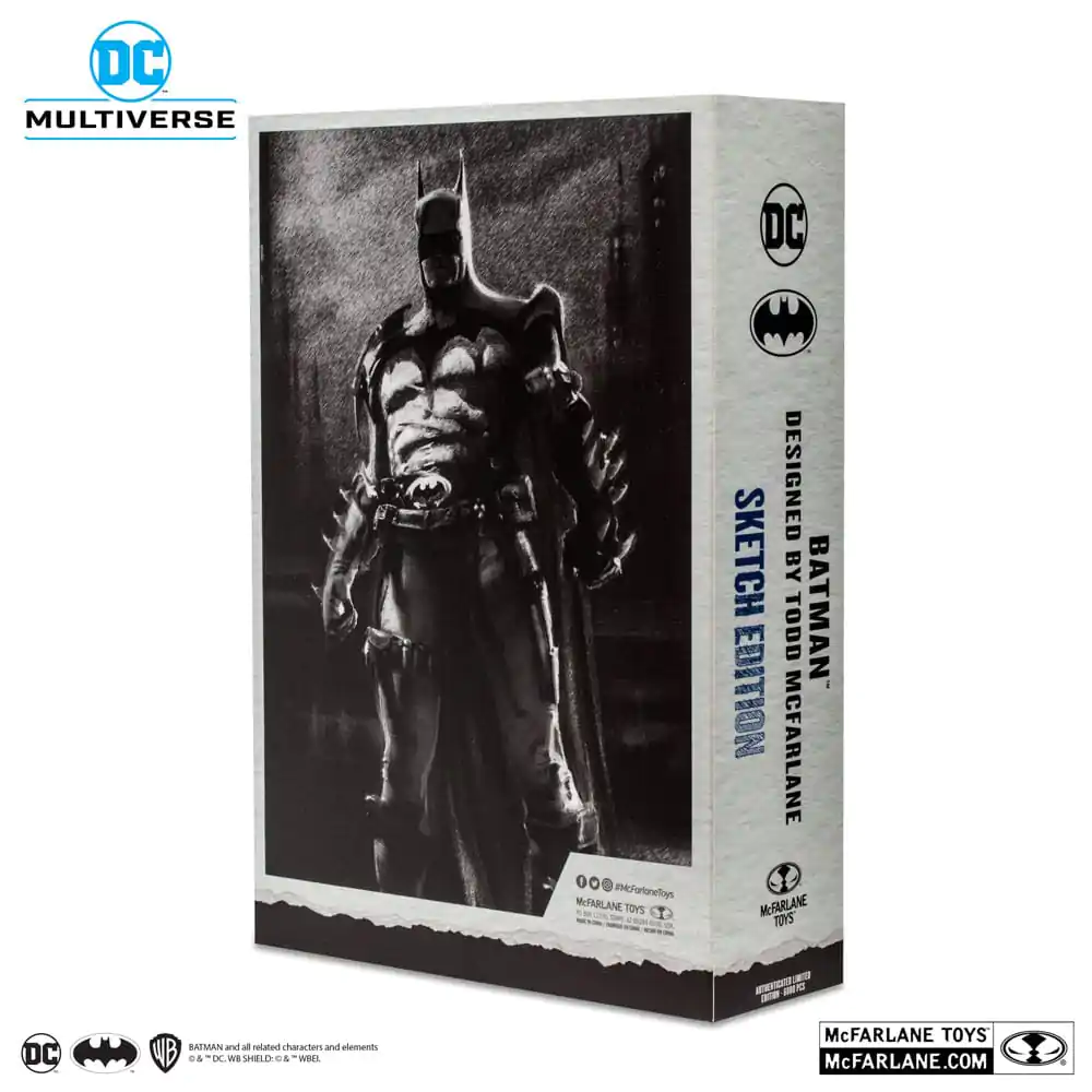 DC Multiverse Actionfigur Batman by Todd McFarlane Sketch Edition (Gold Label) 18 cm termékfotó