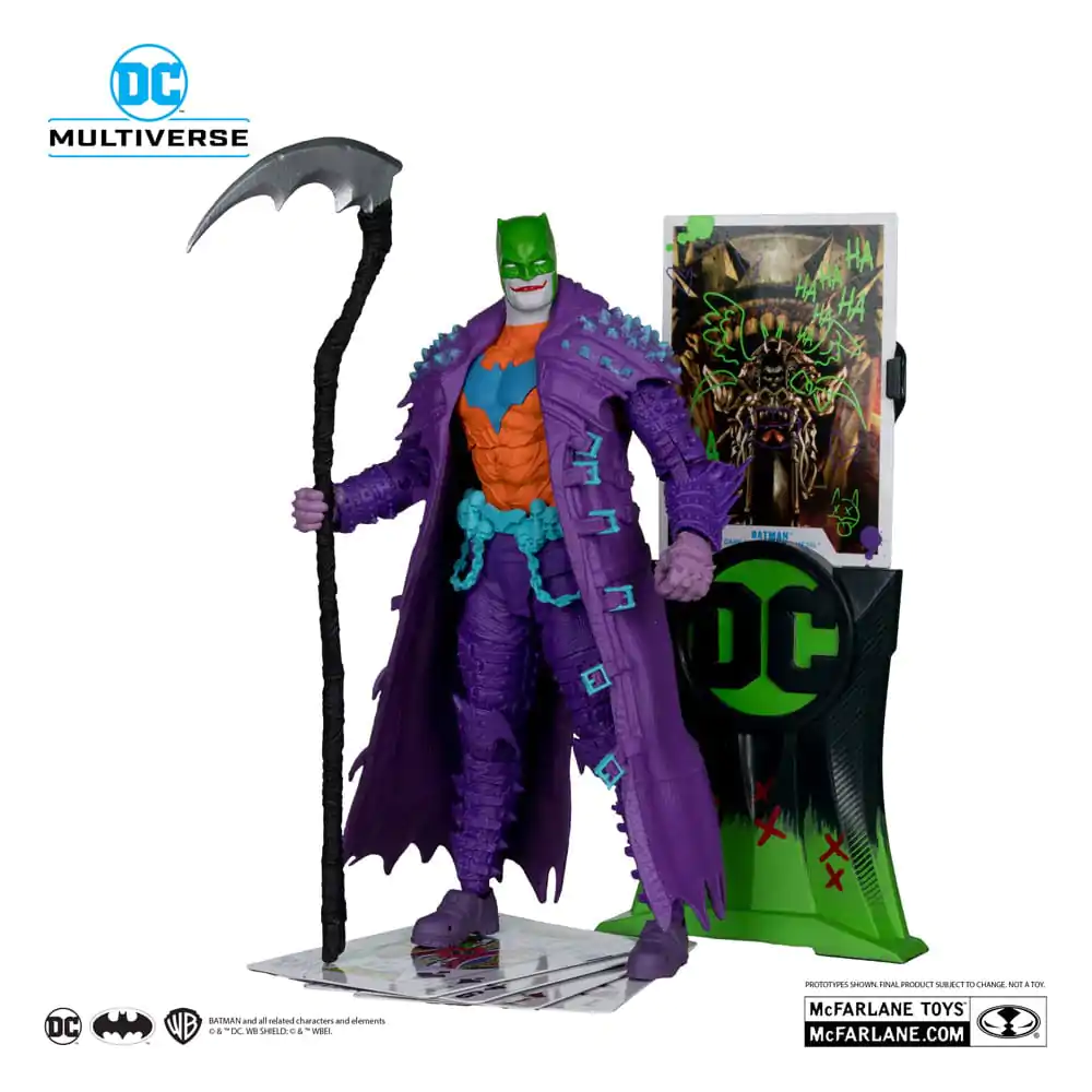 DC Multiverse Action Figur Batman (Dark Nights: Death Metal) Jokerized (Gold Label) 18 cm Produktfoto