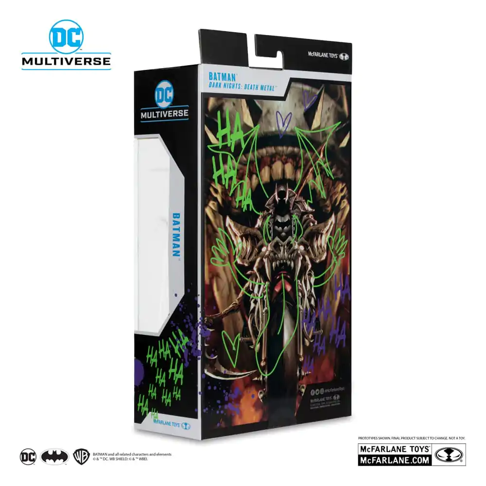 DC Multiverse Action Figur Batman (Dark Nights: Death Metal) Jokerized (Gold Label) 18 cm Produktfoto