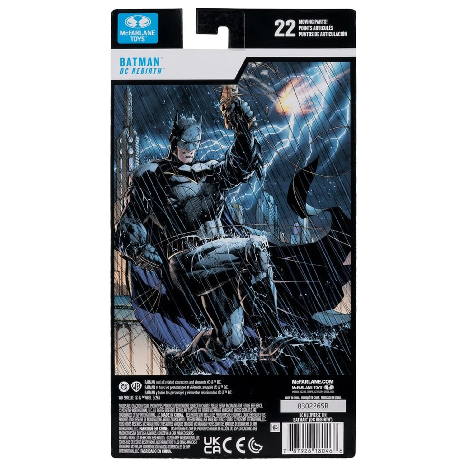 DC Multiverse Actionfigur Batman (DC Rebirth) 18 cm Produktfoto