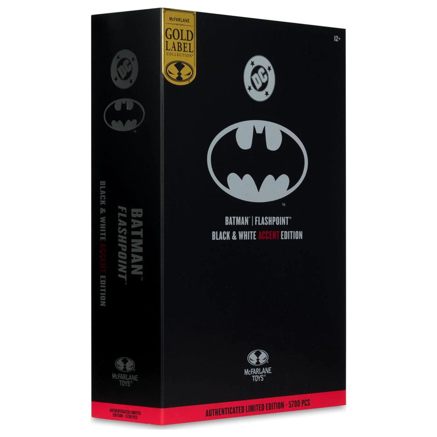 DC Multiverse Action-Figur Batman (Flashpoint) (Black & White Accent Edition) (Gold Label) 18 cm Produktfoto