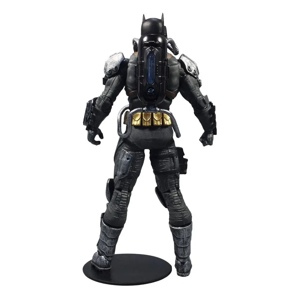 DC Multiverse Actionfigur Batman Hazmat Suit Gold Label Light Up Batman Symbol 18 cm Produktfoto