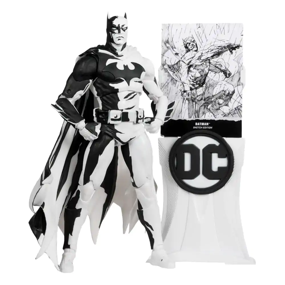 DC Multiverse Actionfigur Batman Hush (Line Art) (Gold Label) 18 cm Produktfoto