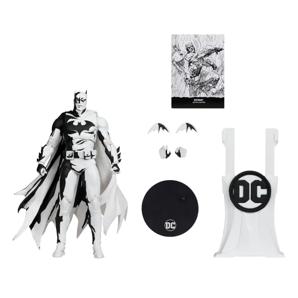 DC Multiverse Actionfigur Batman Hush (Line Art) (Gold Label) 18 cm Produktfoto