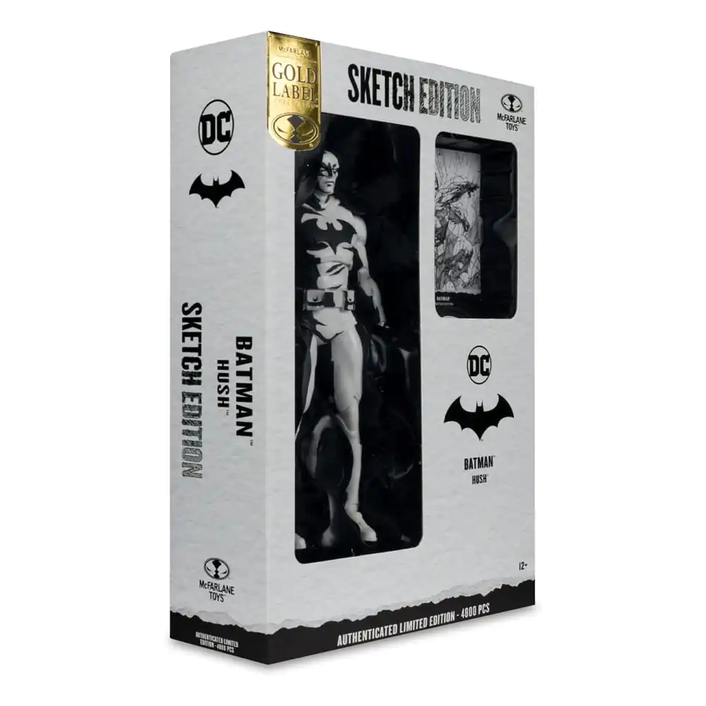 DC Multiverse Actionfigur Batman Hush (Line Art) (Gold Label) 18 cm Produktfoto