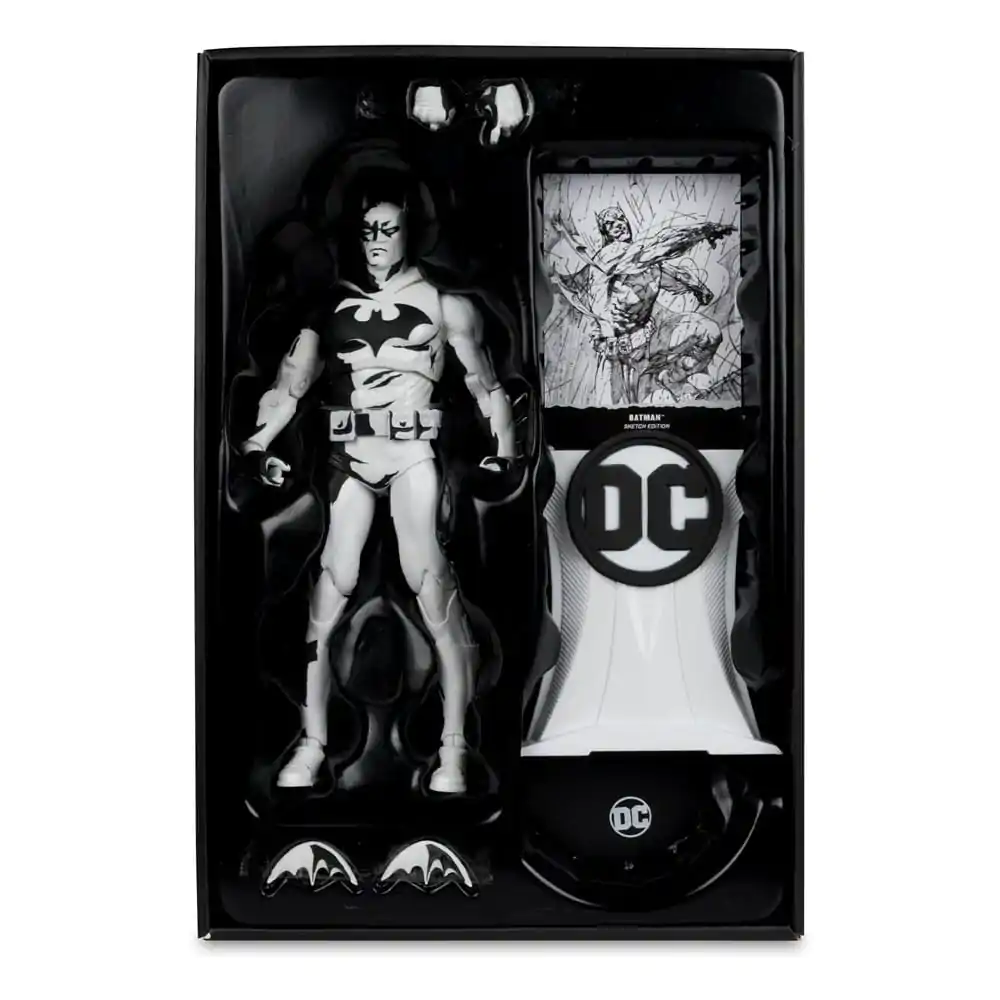 DC Multiverse Actionfigur Batman Hush (Line Art) (Gold Label) 18 cm Produktfoto