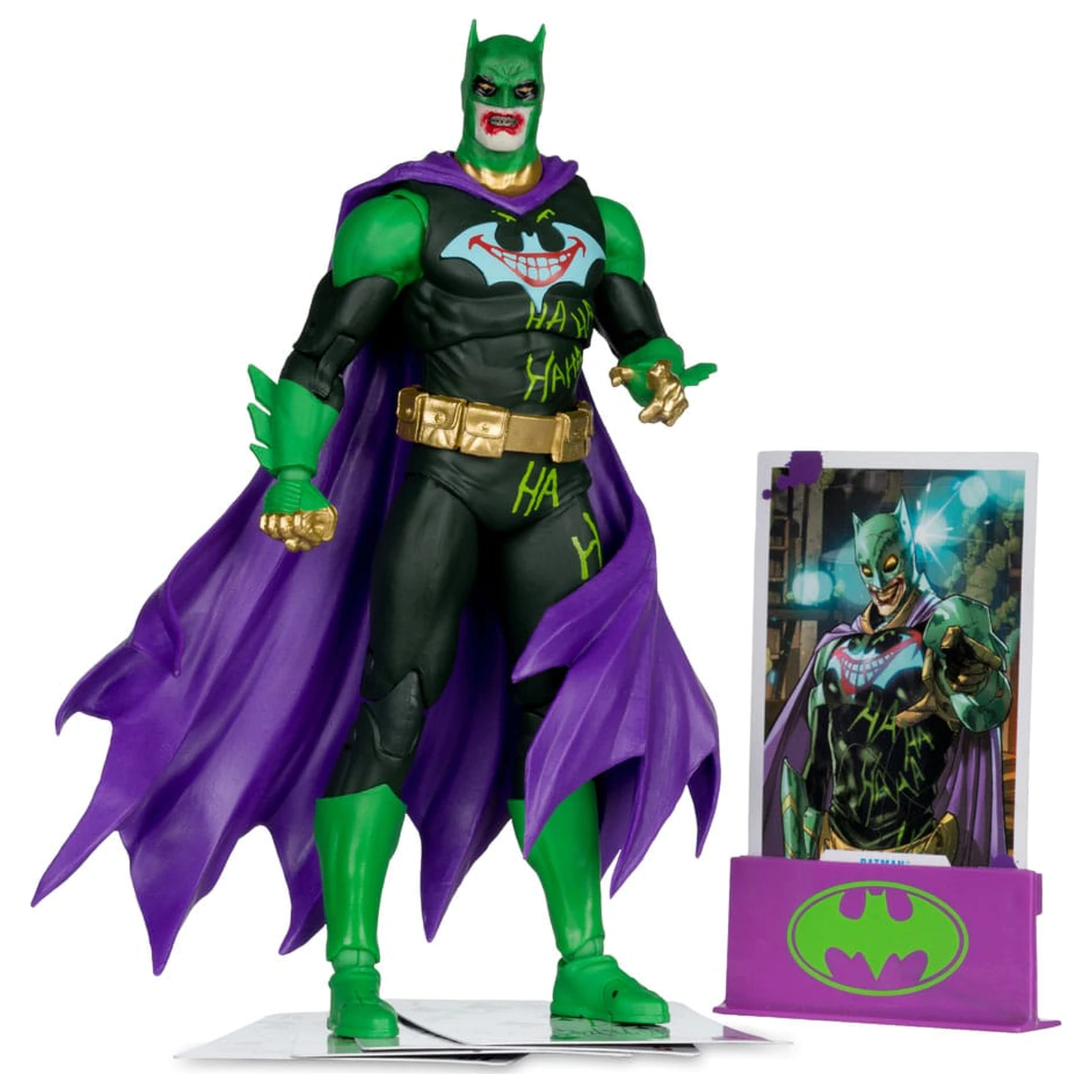DC Multiverse Action-Figur Batman (Joker War) (Jokerized) (Gold Label) 18 cm Produktfoto
