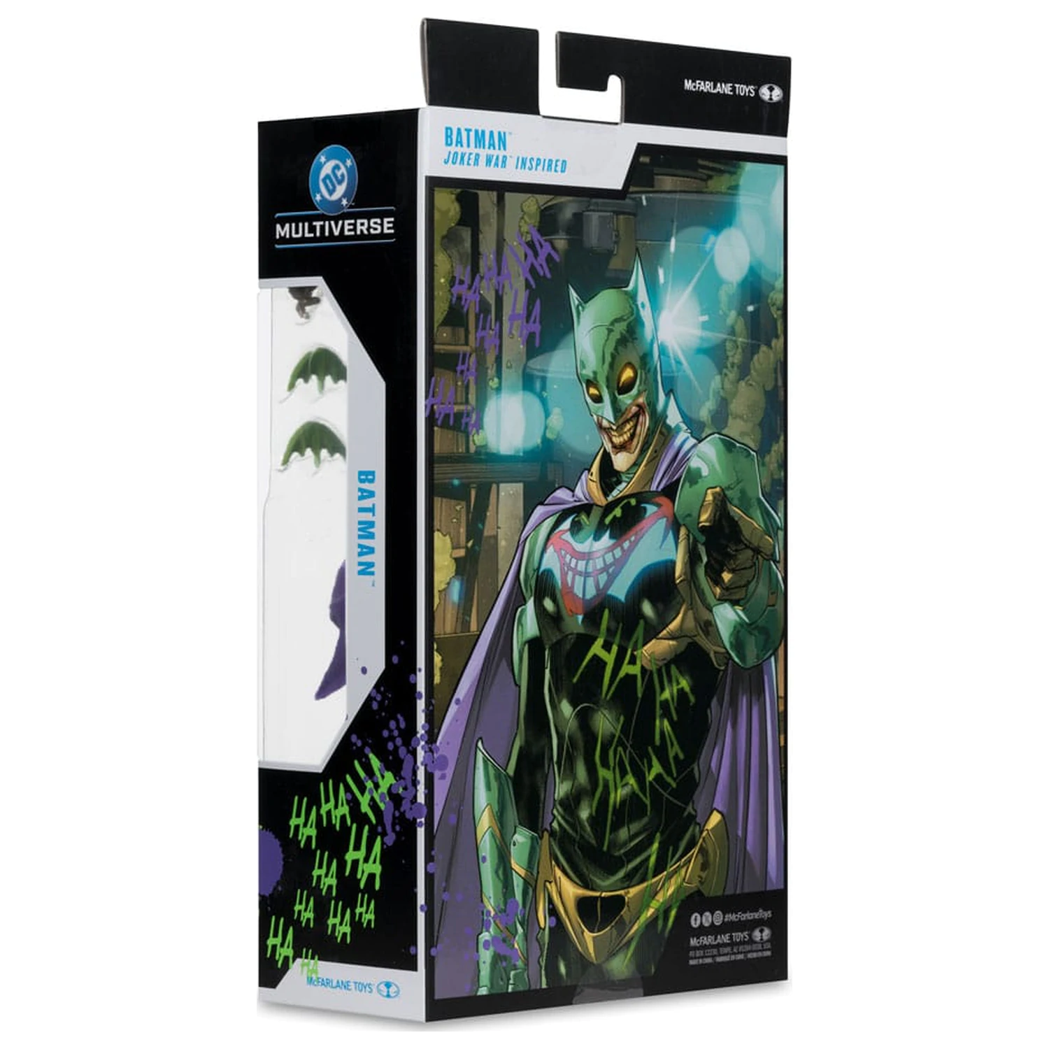 DC Multiverse Action-Figur Batman (Joker War) (Jokerized) (Gold Label) 18 cm Produktfoto
