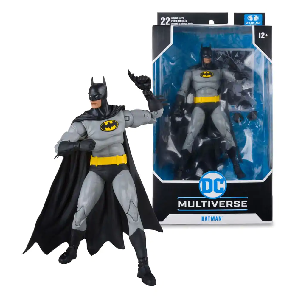 DC Multiverse Actionfigur Batman (Knightfall) (Black/Grey) 18 cm Produktfoto