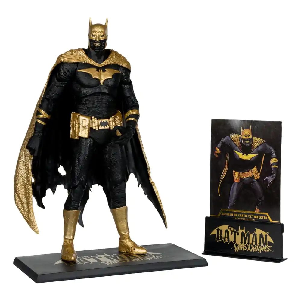 DC Multiverse Actionfigur Batman of Earth-22 Infected (Dark Metal) Knightmare Edition (Gold Label) 18 cm termékfotó