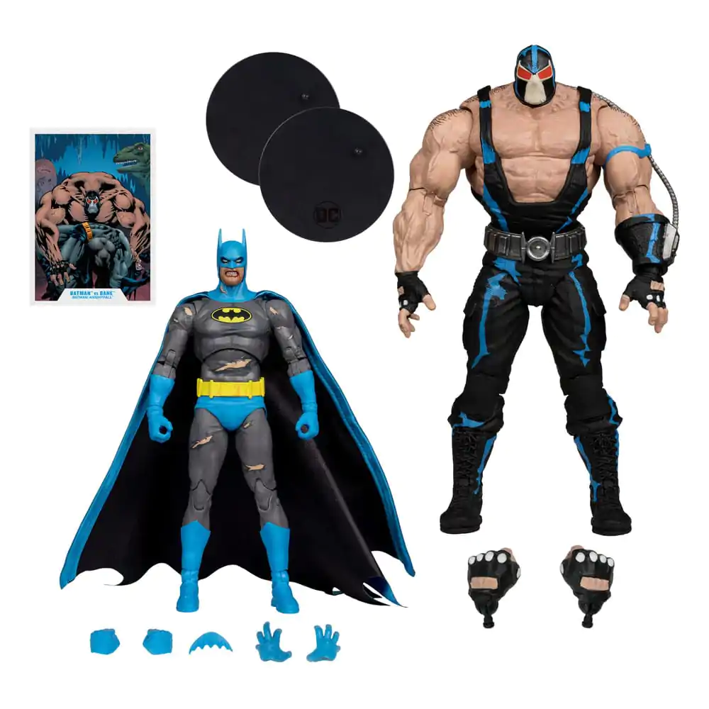 DC Multiverse Actionfiguren 2er-Pack Batman vs Bane (Knightfall) 18 cm Produktfoto