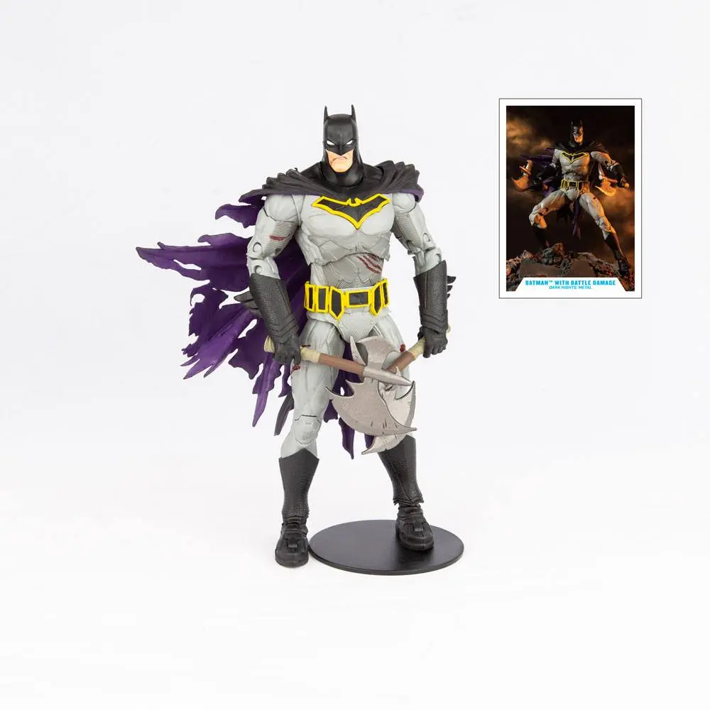 DC Multiverse Actionfigur Batman with Battle Damage (Dark Nights: Metal) 18 cm Produktfoto