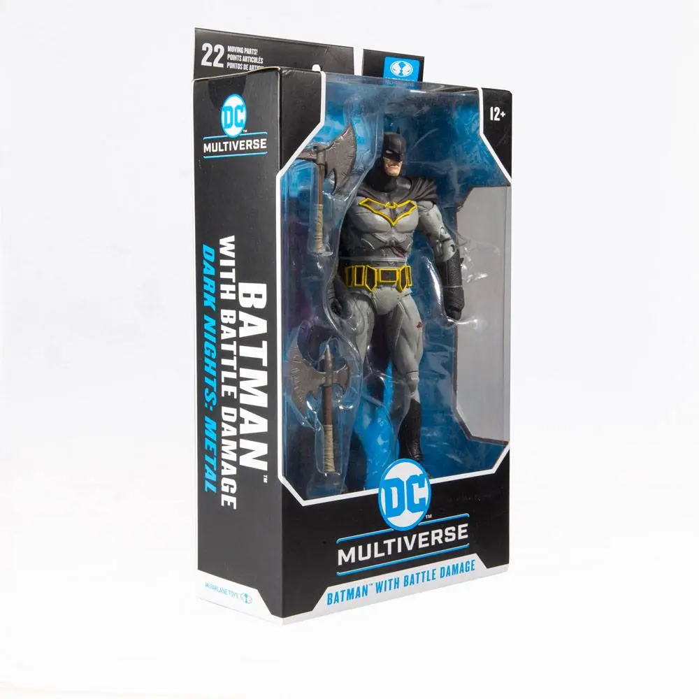 DC Multiverse Actionfigur Batman with Battle Damage (Dark Nights: Metal) 18 cm Produktfoto