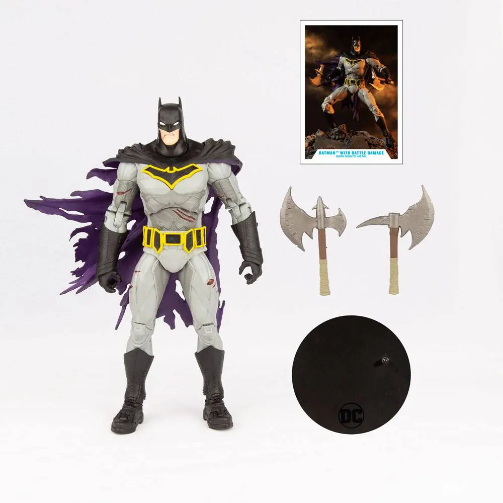 DC Multiverse Actionfigur Batman with Battle Damage (Dark Nights: Metal) 18 cm Produktfoto