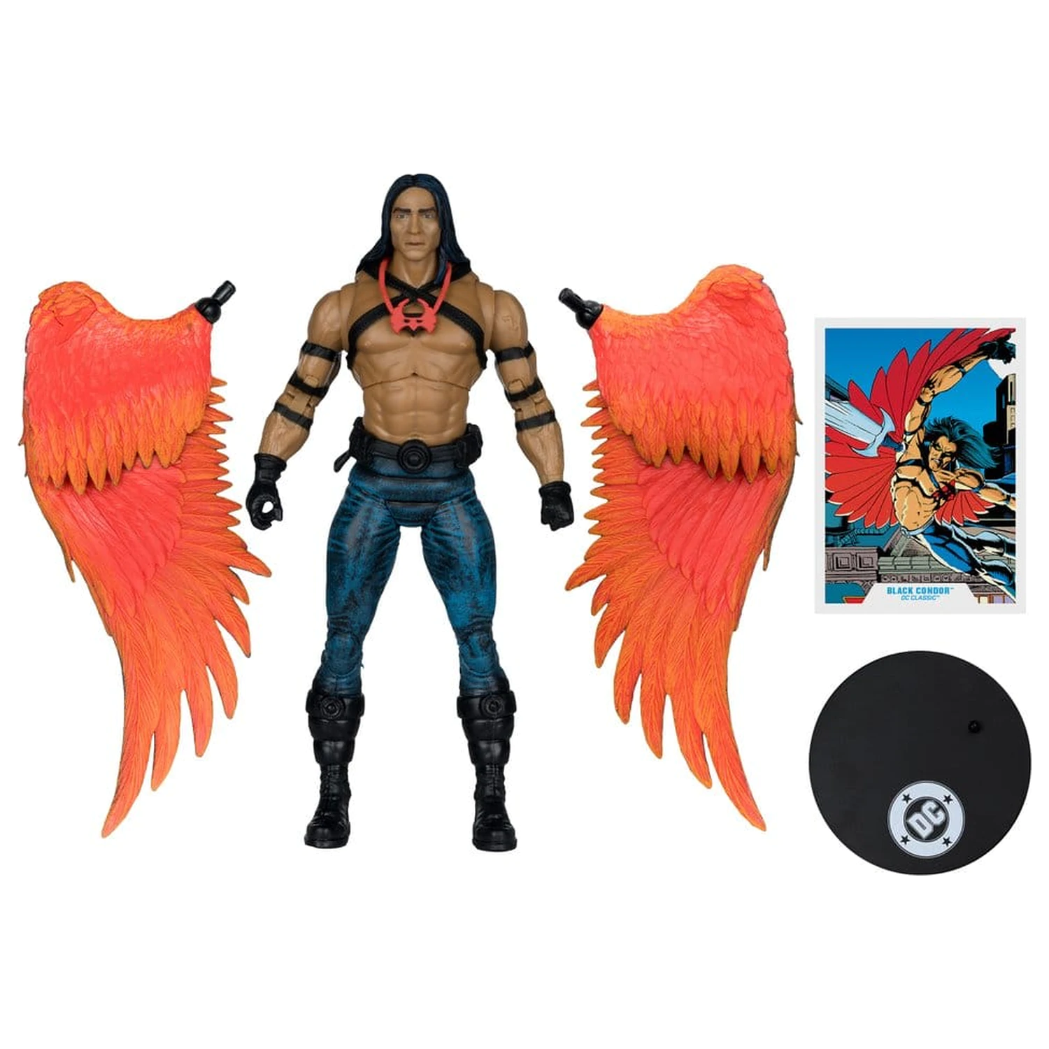 DC Multiverse Actionfigur Black Condor (DC Classic) (Red Platinum Edition) 27 cm Produktfoto