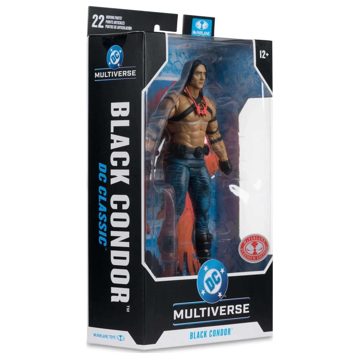 DC Multiverse Actionfigur Black Condor (DC Classic) (Red Platinum Edition) 27 cm Produktfoto