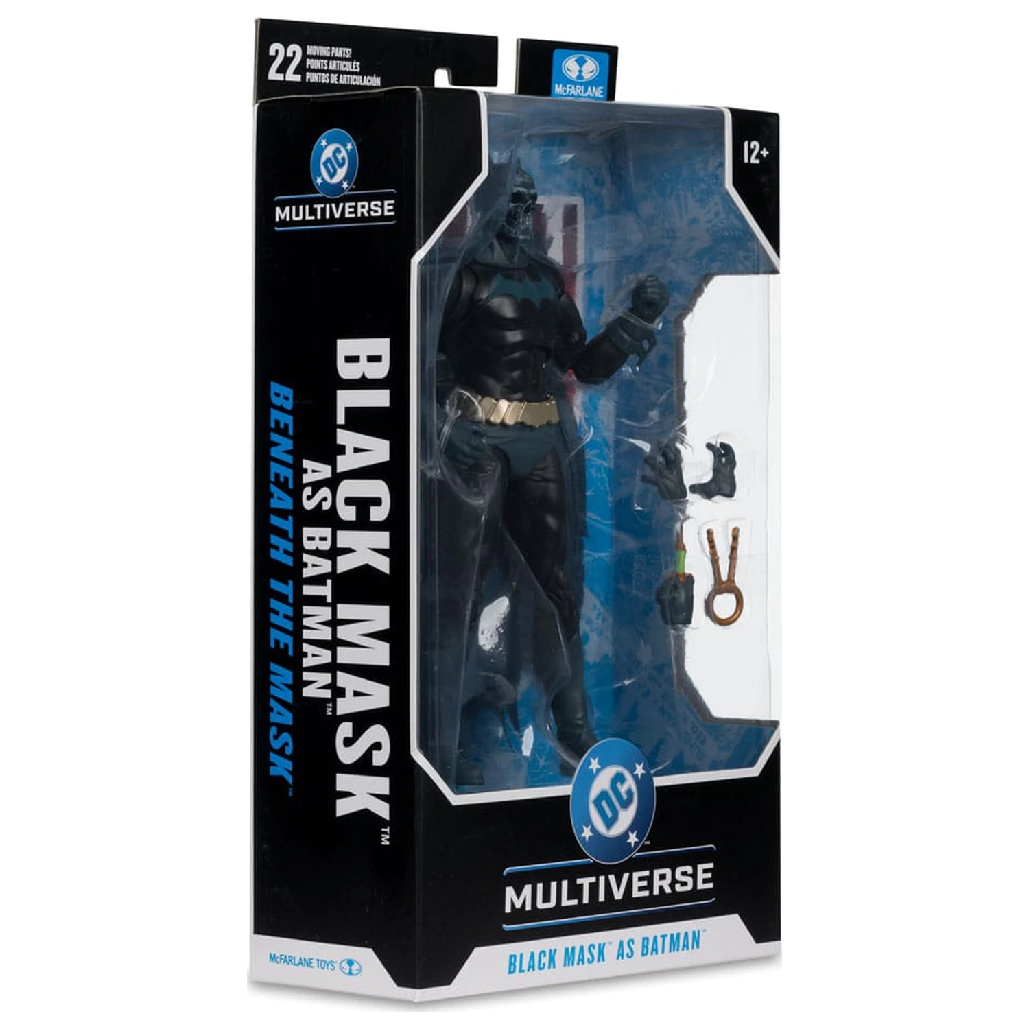 DC Multiverse Action Figur Black Mask as Batman (Beneath the Mask) 18 cm Produktfoto