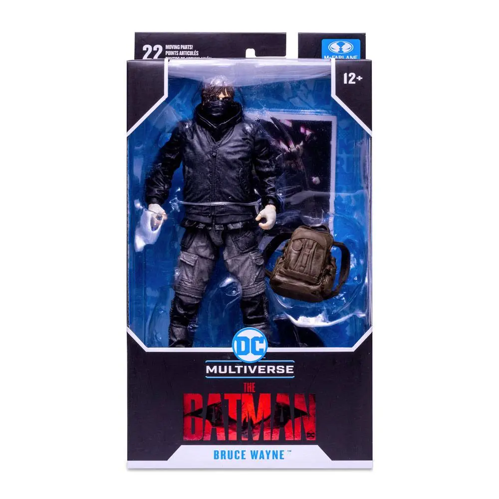 The Batman Movie Actionfigur Bruce Wayne Drifter 18 cm Produktfoto