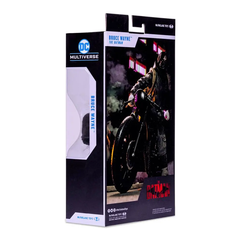 The Batman Movie Actionfigur Bruce Wayne Drifter 18 cm Produktfoto
