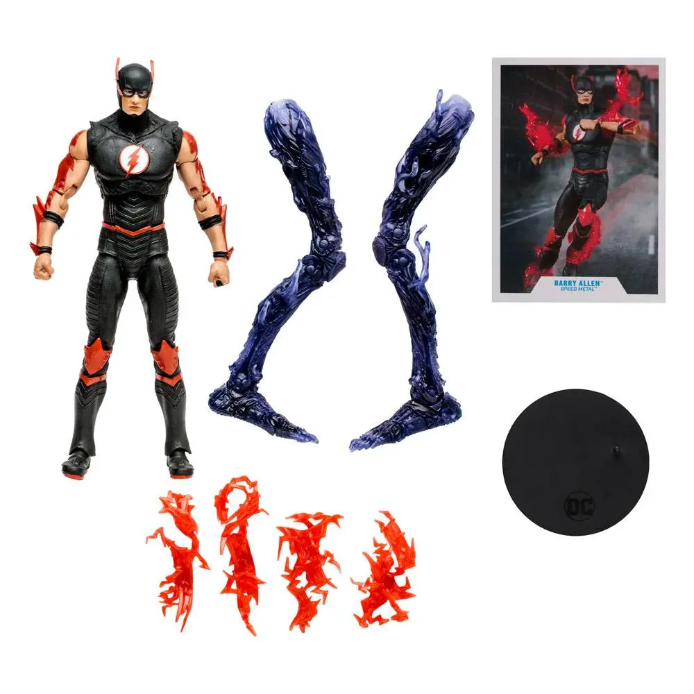 DC Multiverse Build A Actionfigur Barry Allen (Speed Metal) 18 cm Produktfoto