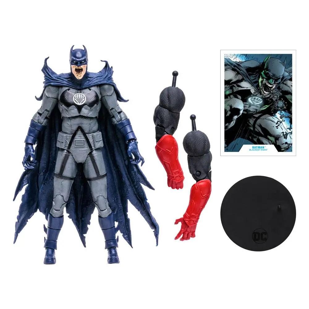 DC Multiverse Build A Actionfigur Batman (Blackest Night) 18 cm termékfotó